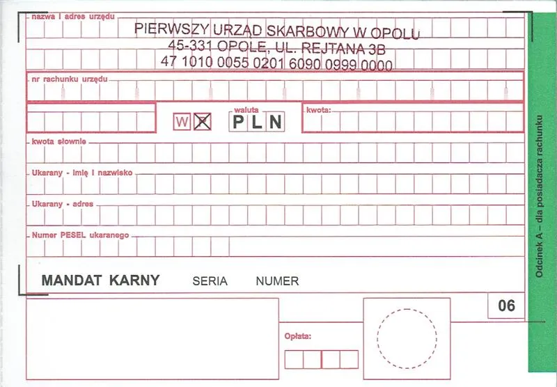 Jak zrealizować przelew za mandat karny? Praktyczny poradnik
