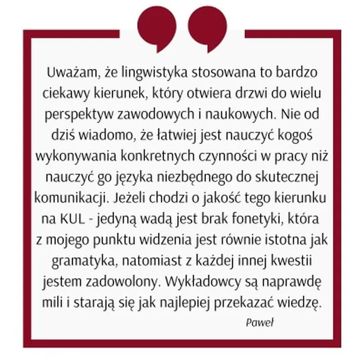 Możliwości zawodowe w lingwistyce