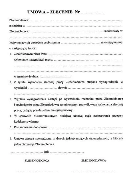 Obliczanie brutto na umowie zlecenie