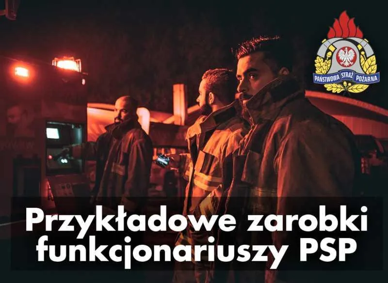 Porównanie wynagrodzeń strażaków i policjantów