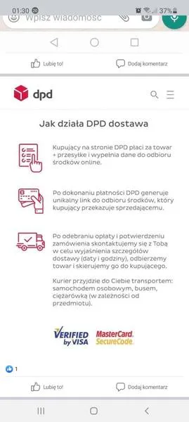 Przelew z DPD