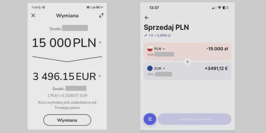 Przelewy ZEN i Revolut