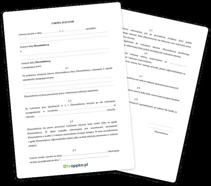 Umowa zlecenie