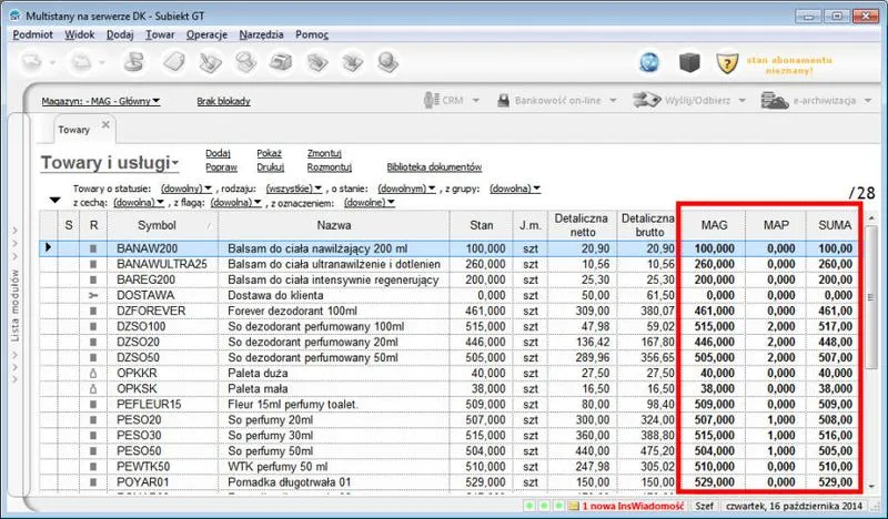 Ustawianie przelewów w Subiekcie GT